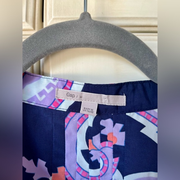 GAP paisley print medium shift dress - Picture 6 of 9